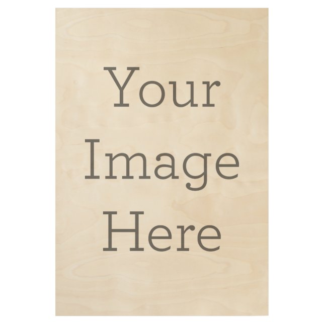 Gestaltbares Holzposter, 48 cm x 73,6 cm (Vorderseite)