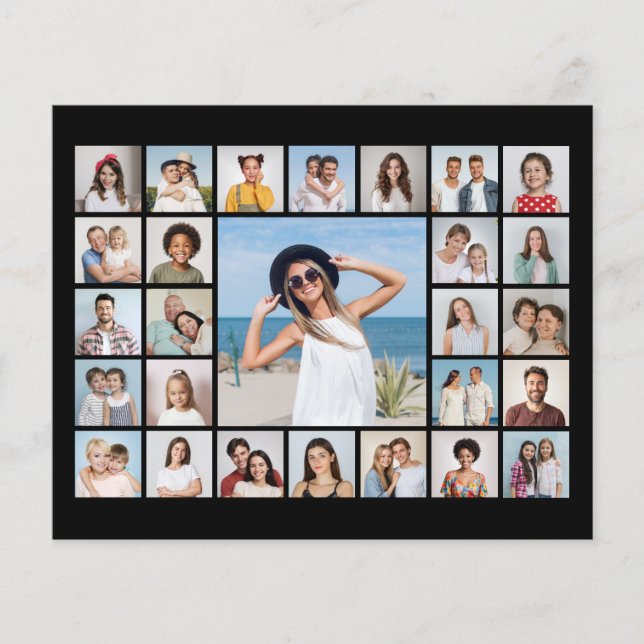 Erstellen Sie Ihr eigenes 27-Foto Collage Paper Bl (Vorderseite)