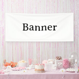 Erstellen Sie Ihr eigenes 2,5' x 6' Indoor Banner