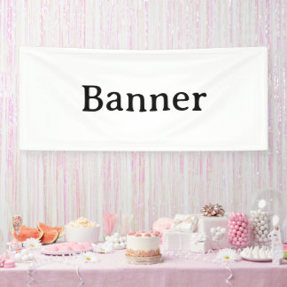 Erstellen Sie Ihr eigenes 2,5' x 6' Indoor Banner