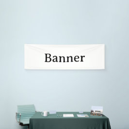 Erstellen Sie Ihr eigenes 2,5' x 8' Indoor Banner