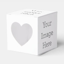 Erstellen Sie Ihr eigenes 2x2x2 Herz Paper Bevorzu Geschenkschachtel