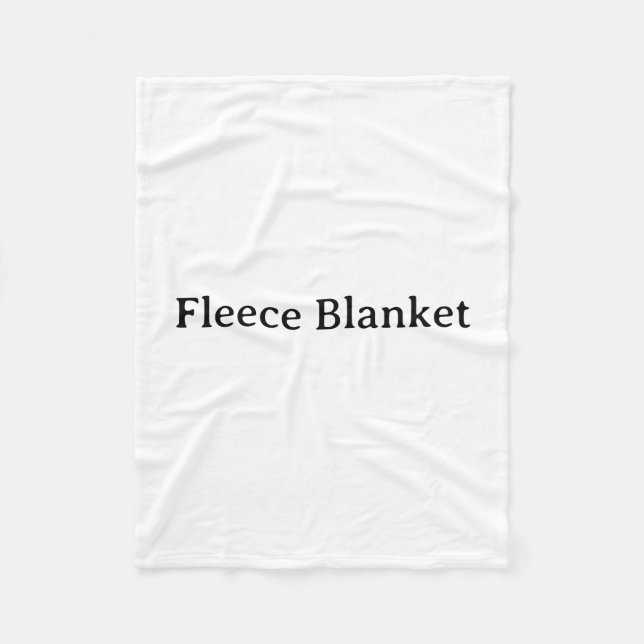 Erstellen Sie Ihr eigenes 30"x40" Fleecedecke (Vorderseite)