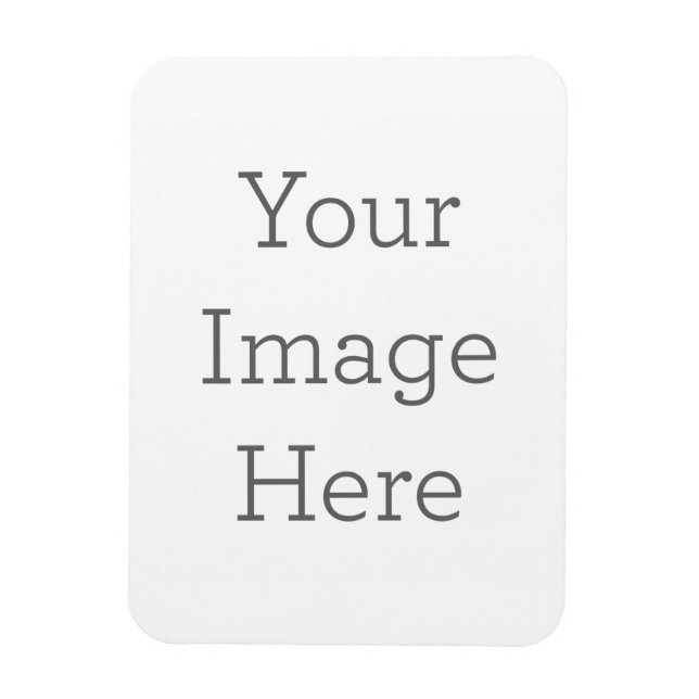 7,6 cm x 10,1 cm Flexibler Foto-Magnet (Vertikal)