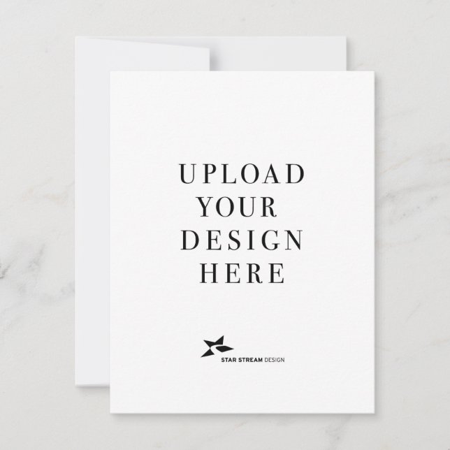 Erstellen Sie Ihr eigenes 4.25x5.5 Portrait Einlad (Vorderseite)