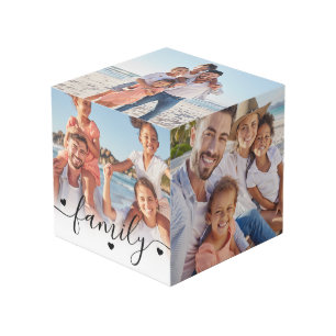 Erstellen Sie Ihr eigenes 5-er Familienfoto Würfel