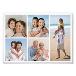 Erstellen Sie Ihr eigenes 5-Foto Collage Foto Erwe