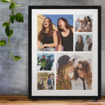 Erstellen Sie Ihr eigenes 6 Foto Collage Poster<br><div class="desc">Erstellen Sie Ihr eigenes 6-Quadrat-Foto Collage Poster mit dieser personalisierten Bildvorlage,  es ist so einfach,  mit Ihren eigenen Erinnerungen zu ersetzen!</div>