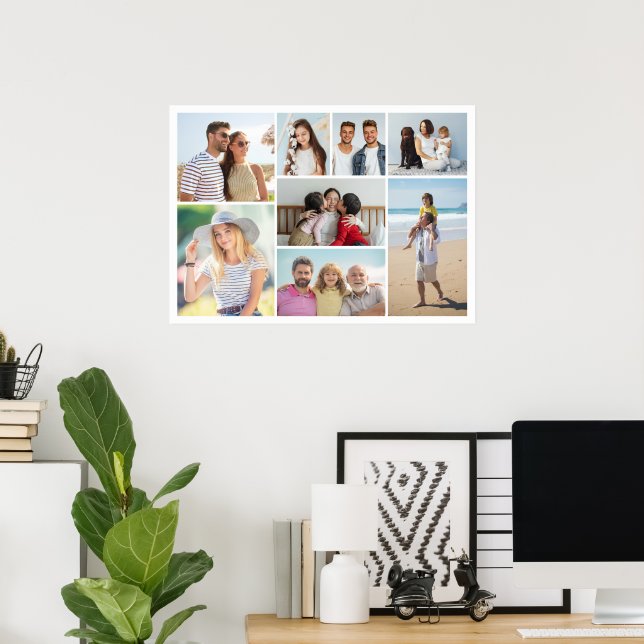 Erstellen Sie Ihr eigenes 8-Foto Poster (Heimbüro)