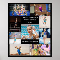 Erstellen Sie Ihr eigenes 9 Foto Collage Gymnastic