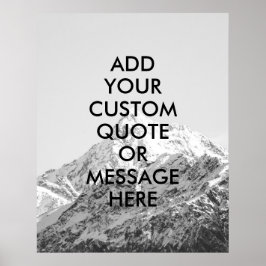 Erstellen Sie Ihr eigenes Anführungsposter Poster