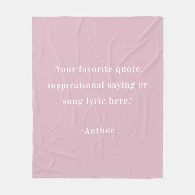 Erstellen Sie Ihr eigenes Angebot Fleecedecke (Vorderseite)