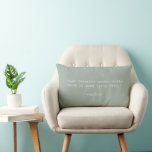 Erstellen Sie Ihr eigenes Angebot Lendenkissen<br><div class="desc">Erstellen Sie Ihr eigenes individuelles Angebot werfen Kissen. Funktioniert mit minimalistischer Schrift-Typografie.</div>