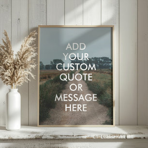 Erstellen Sie Ihr eigenes Angebot Poster