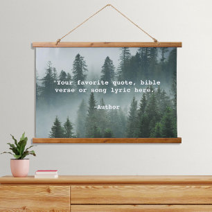 Erstellen Sie Ihr eigenes Angebot Wandteppich Mit Holzrahmen