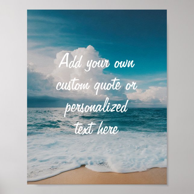 Erstellen Sie Ihr eigenes Angebotsposter Poster (Vorne)