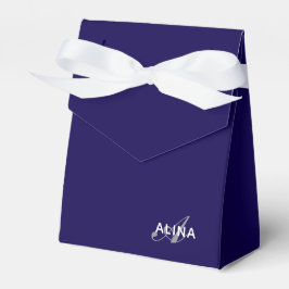 Erstellen Sie Ihr eigenes angepasstes Monogramm Fa Geschenkschachtel