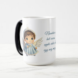 Erstellen Sie Ihr eigenes Baby Girl Angel Weihnach Verwandlungstasse