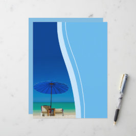 Erstellen Sie Ihr eigenes Beach Theme Blue