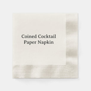Erstellen Sie Ihr eigenes benanntes Cocktail-Papie Serviette