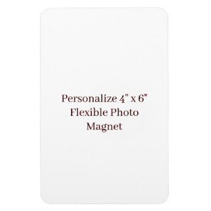 Erstellen Sie Ihr eigenes benutzerdefiniertes 3" x Magnet