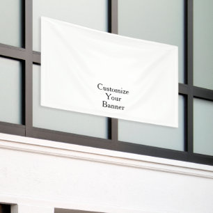 Erstellen Sie Ihr eigenes benutzerdefiniertes 4' x Banner