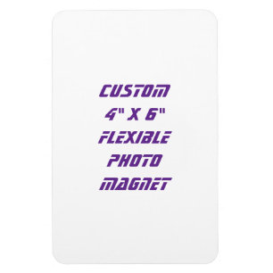 Erstellen Sie Ihr eigenes benutzerdefiniertes 4" x Magnet