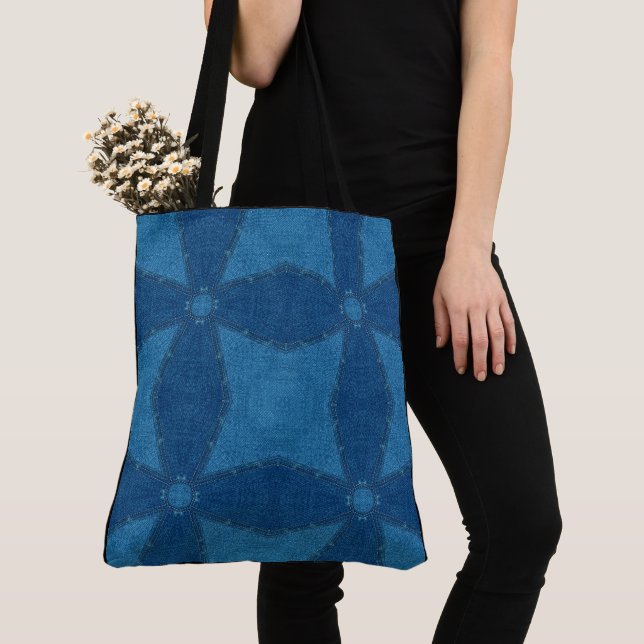 Erstellen Sie Ihr eigenes benutzerdefiniertes blau Tasche (Von Nahem)