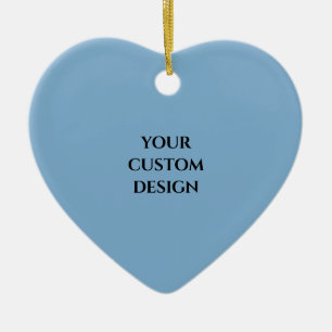 Erstellen Sie Ihr eigenes benutzerdefiniertes Desi Keramik Ornament