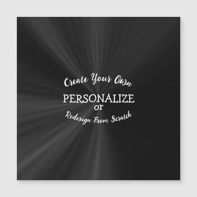 Erstellen Sie Ihr eigenes benutzerdefiniertes Desi Magnetkarte (Vorderseite)