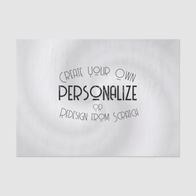 Erstellen Sie Ihr eigenes benutzerdefiniertes Desi Seidenpapier (Vorderseite)