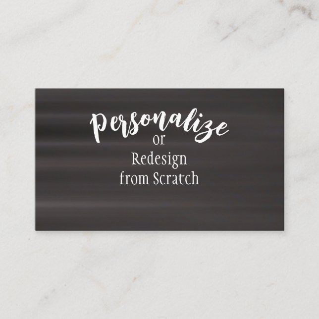 Erstellen Sie Ihr eigenes benutzerdefiniertes Desi Visitenkarte (Vorderseite)