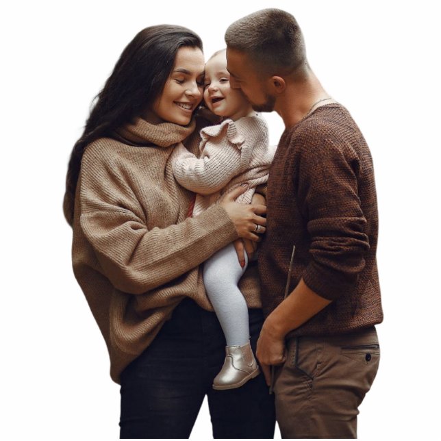 Erstellen Sie Ihr eigenes benutzerdefiniertes Foto Fotoskulptur Ornament (Vorne)