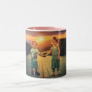 Erstellen Sie Ihr eigenes benutzerdefiniertes Foto Zweifarbige Tasse