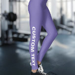 Erstellen Sie Ihr eigenes benutzerdefiniertes Lila Leggings<br><div class="desc">Erstellen Sie Ihre eigenen Lila Leggings.</div>