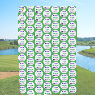 Erstellen Sie Ihr eigenes benutzerdefiniertes Logo Golfhandtuch