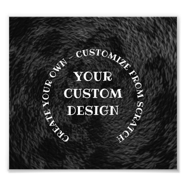 Erstellen Sie Ihr eigenes benutzerdefiniertes Pers Fotodruck (Vorne)