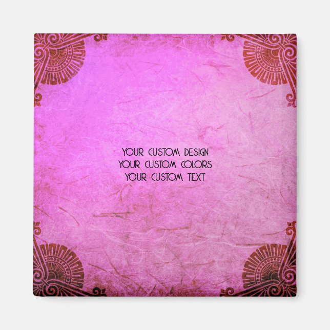 Erstellen Sie Ihr eigenes benutzerdefiniertes Pers Magnet (Vorne)