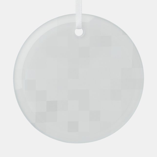 Erstellen Sie Ihr eigenes benutzerdefiniertes Pers Ornament Aus Glas (Vorderseite)