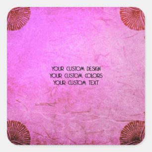 Erstellen Sie Ihr eigenes benutzerdefiniertes Pers Quadratischer Aufkleber