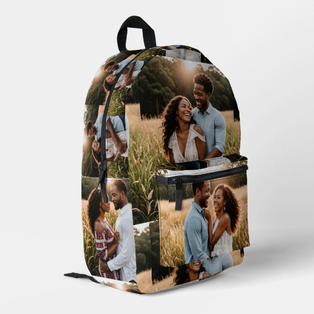 Erstellen Sie Ihr eigenes Bild hier 1 Bedruckter Rucksack (Rückseitige Ecke links)