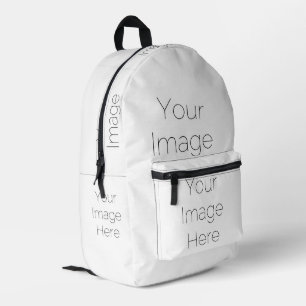 Erstellen Sie Ihr eigenes Bild hier Bedruckter Rucksack