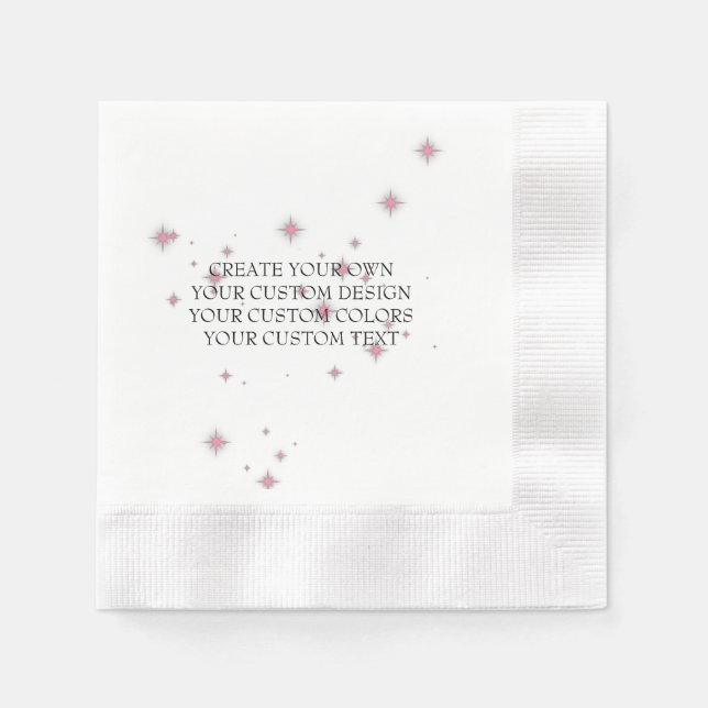 Erstellen Sie Ihr eigenes Bild - hier Ihr Bild - Serviette (Vorderseite)