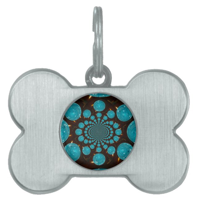 Erstellen Sie Ihr eigenes blaues Licht Kaleidoskop Tiermarke (Vorderseite)