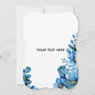 Erstellen Sie Ihr eigenes botanisches Design Dankeskarte