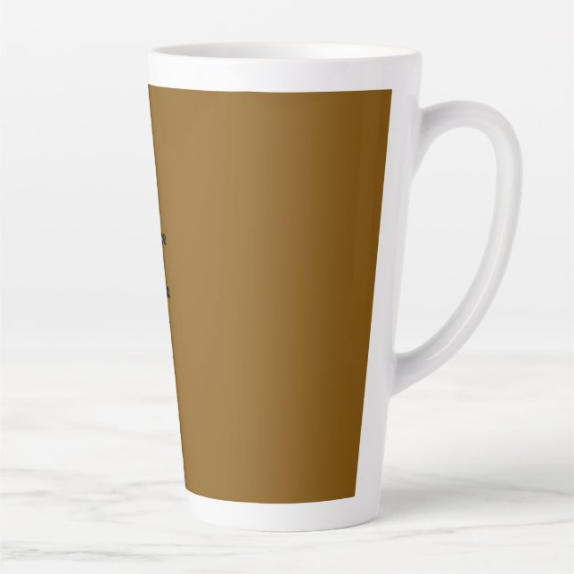 Erstellen Sie Ihr eigenes Braun Milchtasse (Rechts)
