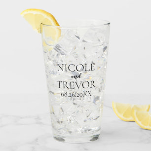 Erstellen Sie Ihr eigenes - Brautpaar und Ihren pe Glas