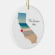 Erstellen Sie Ihr eigenes California Vacation Foto Keramik Ornament (Rechts)