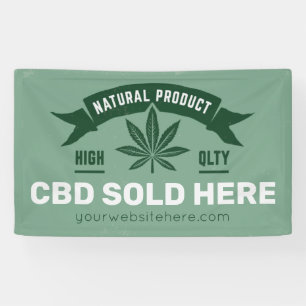 Erstellen Sie Ihr eigenes CBD-Verkauf hier Banner