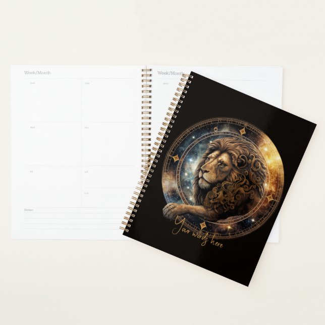 Erstellen Sie Ihr eigenes Celestial Leo Zodiac Planer (Anzeige)